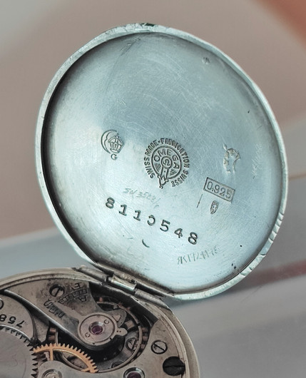 Omega ultra rare SILVER CAL 28,75 T2 from 30s  