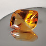 Citrine 10ct  fancy,  with certificate