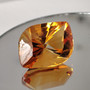 Citrine 10ct  fancy,  with certificate