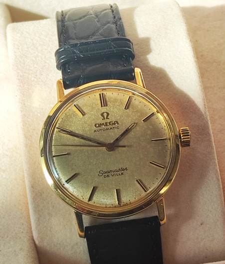 Omega 14c golden Seamaster De Ville 