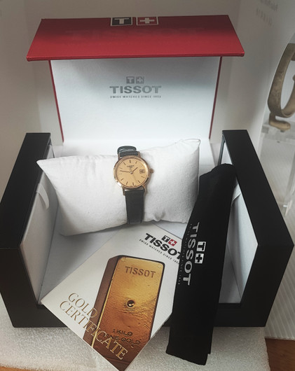 Tissot 14ct Gold 1853 looking like new