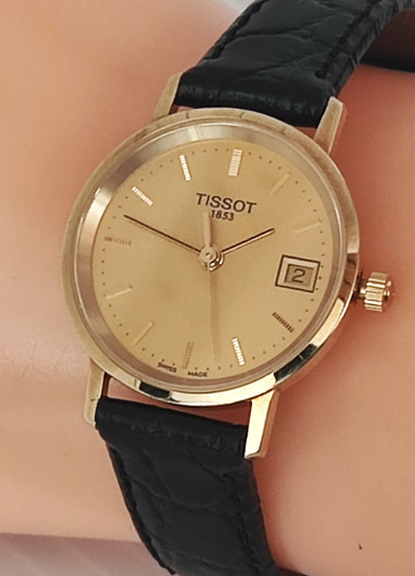 Tissot 14ct Gold 1853 looking like new