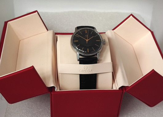 Omega Seamaster 600 original rare black dial steel model