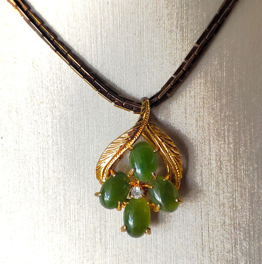 Vintage jade pendant