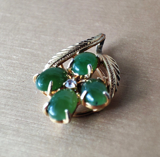 Vintage jade pendant