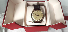 Omega , vintage classic dress watch gold / steel from 50s