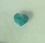 Amazonite 3,2 ct heart