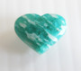 Amazonite 3 ct heart