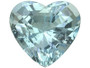 Akvamarine 7 mm / 1 ct sydän 