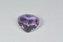 Ametisti sydän 37 ct harvinaisuus, erikoinen hionta