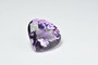 Ametisti sydän 37 ct harvinaisuus, erikoinen hionta
