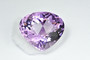 Ametisti sydän 37 ct harvinaisuus, erikoinen hionta