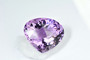 Ametisti sydän 37 ct harvinaisuus, erikoinen hionta