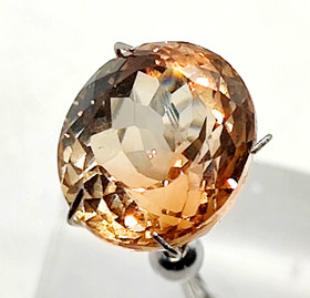 Imperial topaasi 13 mm / 11 ct multicolor ovaali