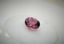 pinkin punainen SAFIIRI 5,8 mm / 1 ct harvinainen sävy , kuvallisella aitoustodistuksella