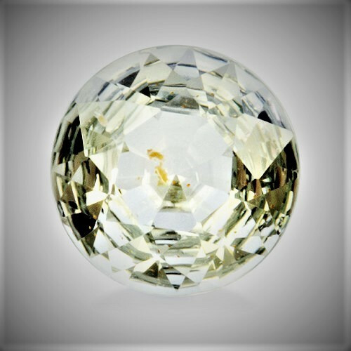 turkoosinvihreä  SAFIIRI 4,9 mm / 0,5 ct kuvallisella aitoustodistuksella