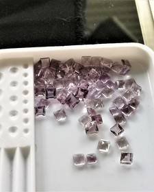 Amethyst 4-6 mm / 0,5 - 0,7 ct care cut