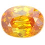 Sphaleriitti Espanjasta bicolor / 2,6 ct / VVS ovaali aitoustodistuksella