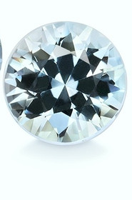 Akvamariini 5 mm / 0,4 ct pyöreä