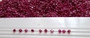 Aito Burmalainen MOKOG rubiini noin 3 mm / 0,05 - 0,1 ct