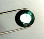 Erikoinen luonnon safiiri 18 x 15 mm / 14,5 ct  monivärinen loiste 