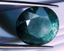 Erikoinen luonnon safiiri 18 x 15 mm / 14,5 ct  monivärinen loiste 