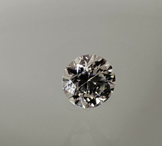 Moissaniitti / moissanite 1,2ct / 7,1mm  väritön kirkas briljanttihionta