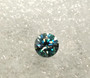 Moissaniitti 6 mm / 0,7 ct harvinaisempi sinertävän  vihreä sävy