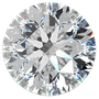 Diamond 0,24 ct / 3,9mm / G/VVS2 round with GIA certificate