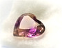 Ametriini 16 x 14 mm / 9 ct sydän