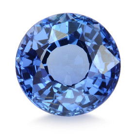  Safiiri 4,8 mm / 0,5 ct pyöreä kuvallisella aitoustodistuksella