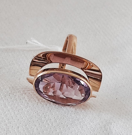 Vintage jalokivi / kultasormus / Eino Westerback, designer Eero Rislak