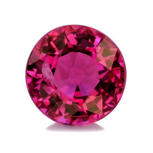 Rubiini 4,7 mm / 0,5 ct pyöreä