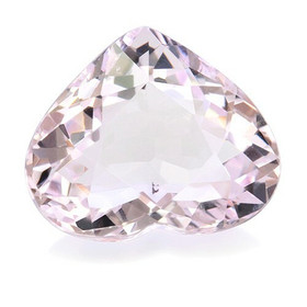 Morganiitti 8 x 7 mm / 1,4 ct sydän kuvallisella aitoustodistuksella