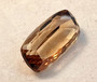 Imperial topaasi 16 x 8 mm / 6,7 ct fancy hionta