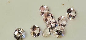 Morganite 3 mm / 0,2 ct round