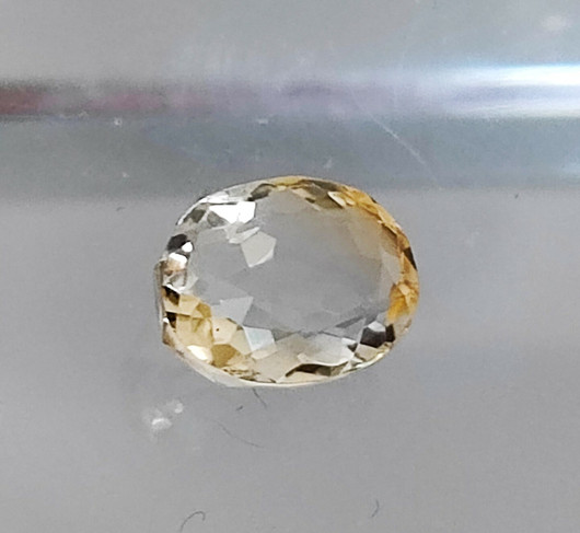Citriini 9 x 6 mm / 2 ct ovaali