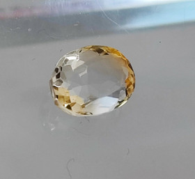 Citriini 9 x 6 mm / 2 ct ovaali