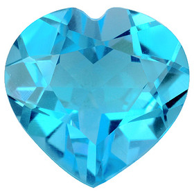 Topaz 8 mm / 0,5 ct heart