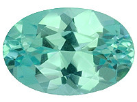 Apatite 6 x 4 mm / 0,4 ct oval