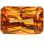 Zircon 13 mm / 1,7 ct emerald cut