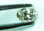 timanttimainen zirconi 4,5 x 3,5mm / 0,8 ct VVS ovaali