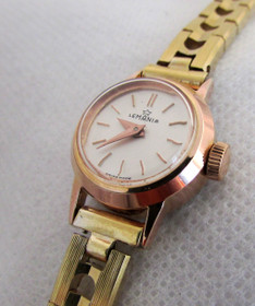Lemania , vintage mekaaninen kello huollettuna