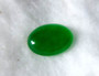 Chalsedony 5,5 ct imperial green oval