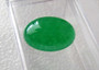 Chalsedony imperial green 1,7 ct oval