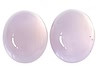 Chalsedony pair 4,9 ct oval