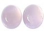 Chalsedony pair 4,9 ct oval
