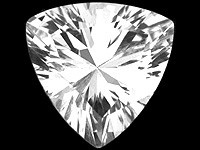 Danburiitti 0,24 ct kolmio