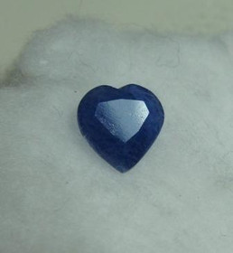 Sodalite 1,1 ct heart