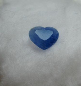 Sodalite 0,9 ct heart